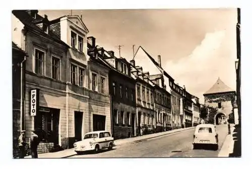 Ak Marienberg Erzgebirge Blick zum Tschopauer Tor Echtfoto 1967