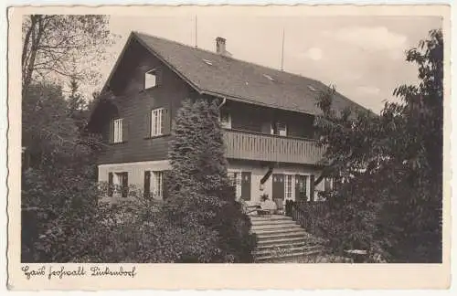 Ak Diätpension Haus Frohwalt Lückendorf um 1935 (A3775