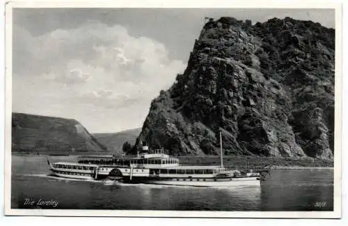 Ak Raddampfer Loreley Dampfschiff