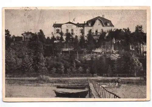 Ak Kurhaus Müritzsee Waren Mecklenburg 1924