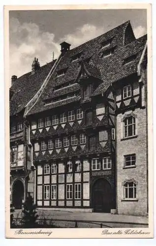 Ak Braunschweig Das alte Gildehaus Stempel 1937