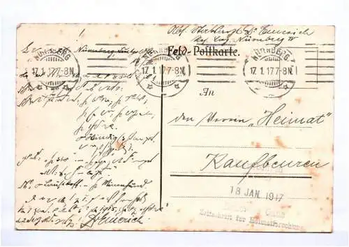 Maximilian Liebenwein Künstler Ak Sommer Frieden 1917 Feldpost