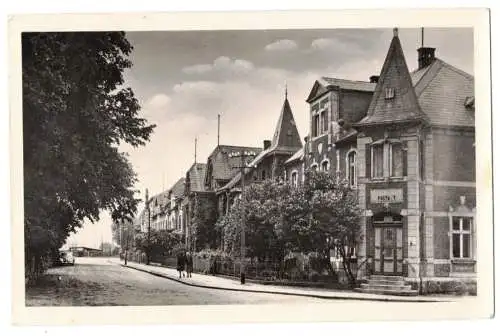 Ak Alt Strelitz Bahnhofstraße 1959 Postamt Neustrelitz