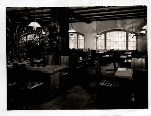 Ak Bergen Rügen Rugard-Gaststättte