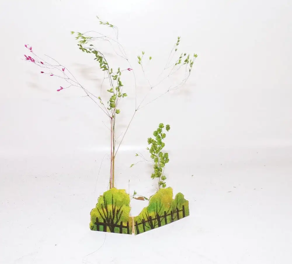 Altes Diorama Heimatliche Baukunst Gustav Meyer Leipzig um 1910 Lehrmittel 6