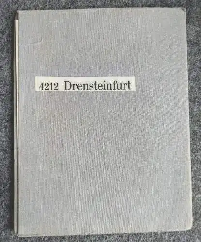 Alte Landkarte Drensteinfurt 1949 Nordrhein-Westfalen 1:25000 Leinenlandkarte