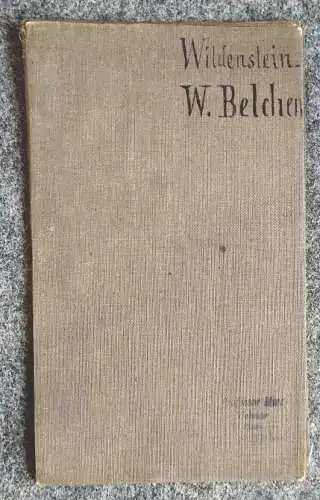 Leinenlandkarte Wildenstein 1989 Karte des Deutschen Reiches 1:100000 Landkarte