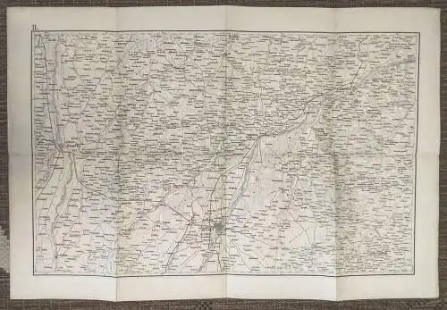 Alte Landkarte München 1919