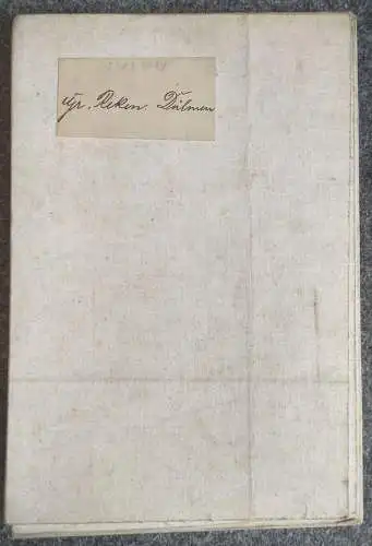 Alte Leinenlandkarte 1:25000 Landkarte 1897 Gr. Reken Dülmen