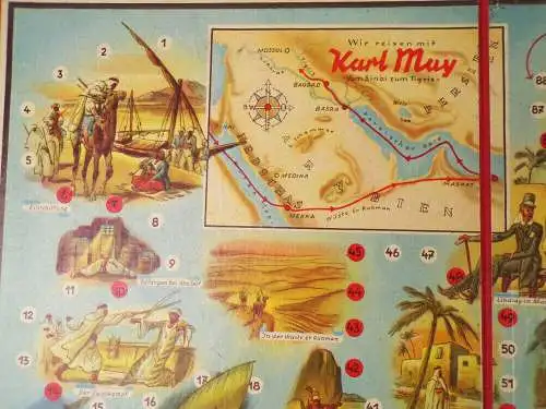 Wir reisen mit Karl May Vom Sinai zum Tigris Schmidt Spiele Zinnfiguren