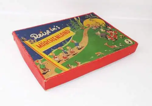 Reise ins Märchenland Zinke Spiel um 1950 Brettspiel