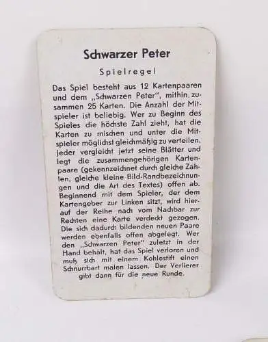 Schwarzer Peter Lisbeth Hönigsmann Altenburg Kartenspiel card game