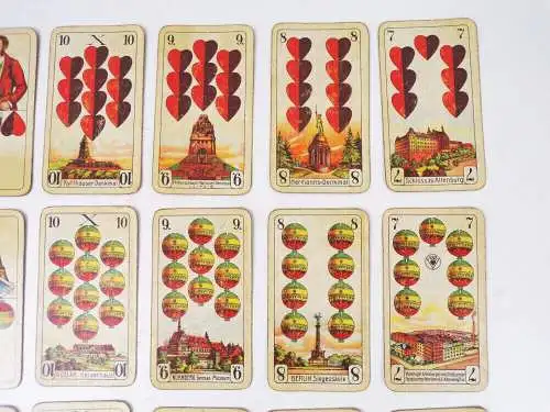 Deutsche Karte Kartenspiel um 1930 ASS 