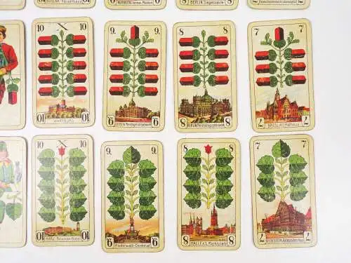 Deutsche Karte Kartenspiel um 1930 ASS 