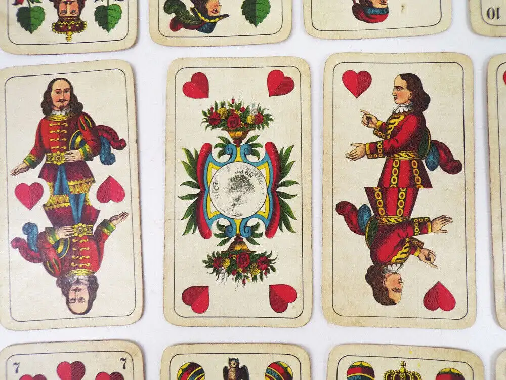 Yenidze Zigaretten Dresden Werbung Kartenspiel Salem Aleikum um 1930 Reklame 1