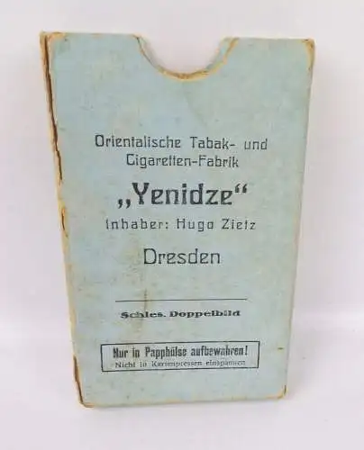 Yenidze Zigaretten Dresden Werbung Kartenspiel Salem Aleikum um 1930 Reklame