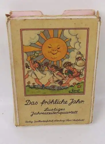 Das fröhliche Jahr Lustiges Jahreszeitenquartett Liesel Lauterborn 1950 er