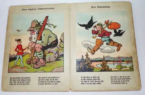 Märchenzauber Papp Bilderbuch um 1920 1930 er Kinder Buch