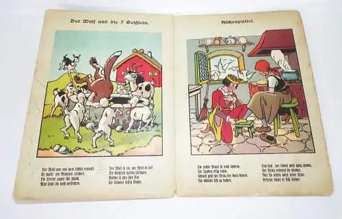 Märchenzauber Papp Bilderbuch um 1920 1930 er Kinder Buch