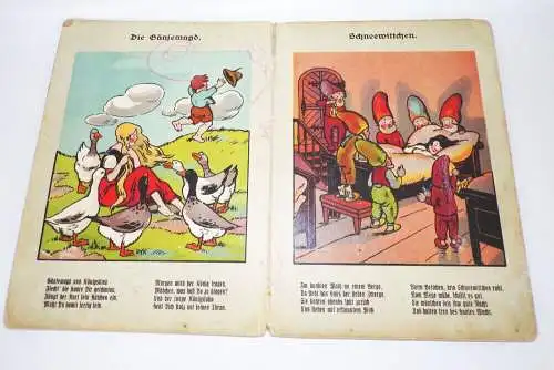 Märchenzauber Papp Bilderbuch um 1920 1930 er Kinder Buch