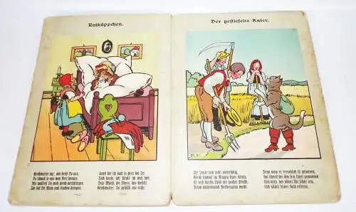 Märchenzauber Papp Bilderbuch um 1920 1930 er Kinder Buch