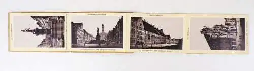 Album von Augsburg um 1880 Leporello Ansichten