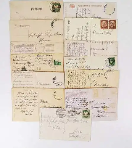 Ak Augsburg 13 Stück um 1910 Sammlung 