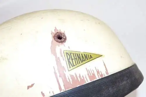 Alter Sturzhelm Rehnania Mopedhelm DDR Größe 57 Halbschale