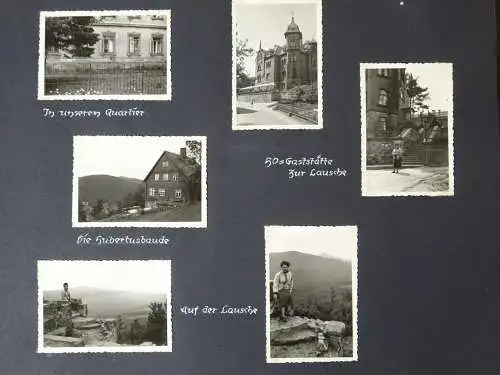 Fotoalbum DDR Urlaub Ostsee Schirgiswalde Großschönau Waltersdorf 1957 (A17