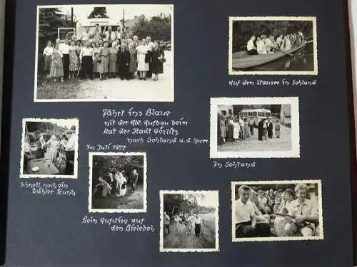 Fotoalbum DDR Urlaub Ostsee Schirgiswalde Großschönau Waltersdorf 1957 (A17