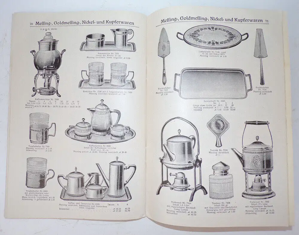WMF Katalog Niederlage München Württembergische Metallwarenfabrik Geislingen 4