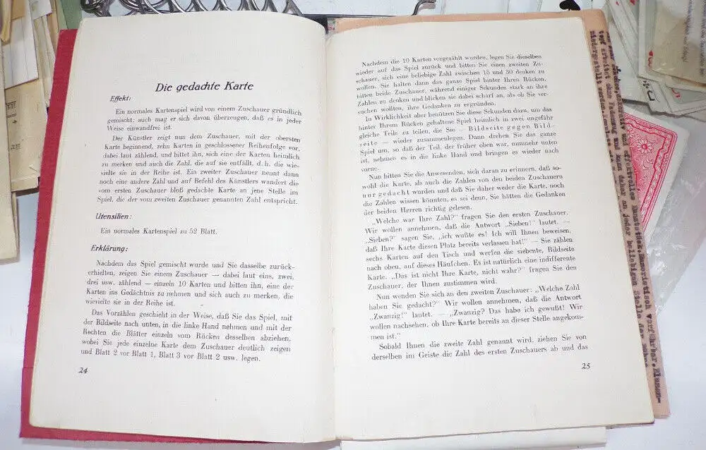 Koffer voll Zauber Utensilien Magie DDR Heja Zauberkunst 2