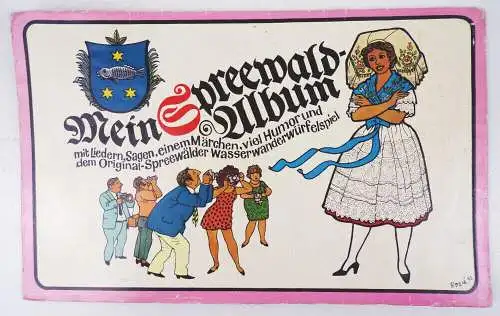 Mein Spreewald Album  Brettspiel DDR Schallfolie  Lieder Sagen Märchen Humor