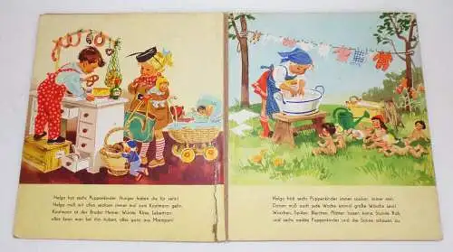 Helga und die Puppenkinder Hanna Roth Schaberschul Otto Ullmann DDR Kinderbuch