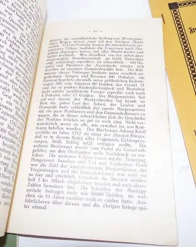 Chronik von Frontenhausen und Umgebung 1928 1929 Sanitätswesen Not und Elend