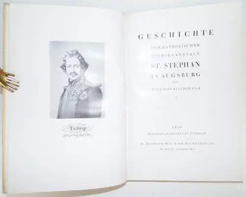 Festschrift zur Jahrhundertfeier der Studienanstalt Sankt Stephan in Augsburg 19