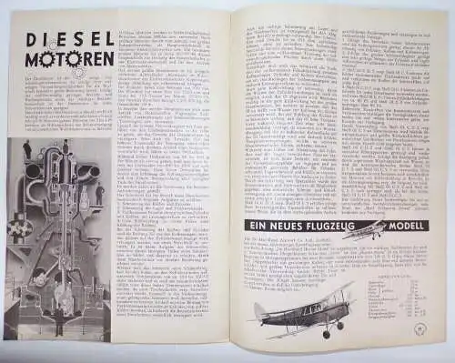 Shell Gelb Rot Heft Nachrichten Zeitschrift  Nr 1 von 1936  Oldtimer