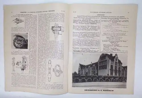 Allgemeine Automobil Zeitung Nr 28 von 1916 Oldtimer