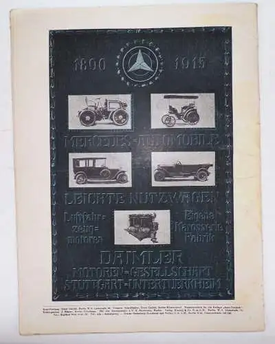 Allgemeine Automobil Zeitung Nr 28 von 1916 Oldtimer