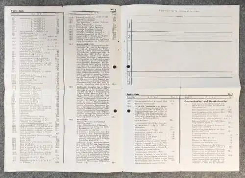 Radio Tamm Preisliste Nr 4 Bestellschein 1947 Berlin
