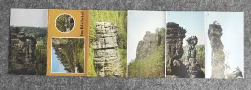 Leporello Im Bieletal DDR 7 Farbbilder