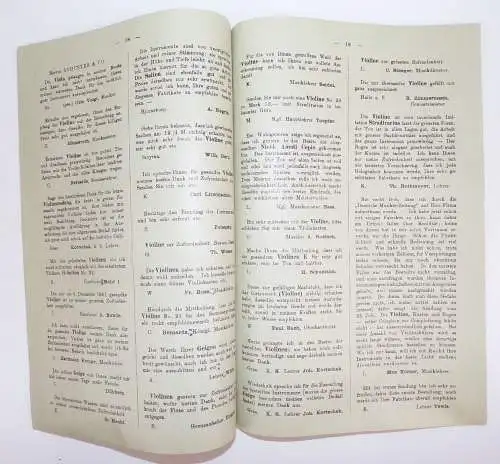 Was die Musikwelt über Schuster & Co Instrumente Markneukirchen sagt um 1900