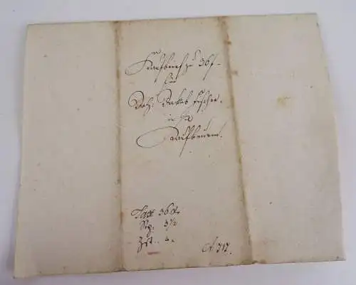 Handschriftlicher Kaufbrief 1839 Kaufbeuren