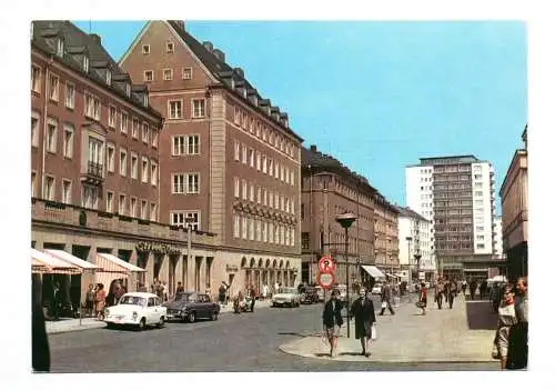 Foto Ak Karl Marx Stadt 1968 Innere Klosterstraße