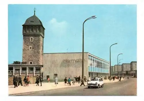 Foto Ak Roter Turm Straße der Nationen 1968 Karl Marx Stadt