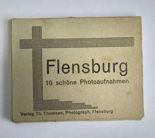 Leporello Flensburg 10 schöne Photoaufnahmen