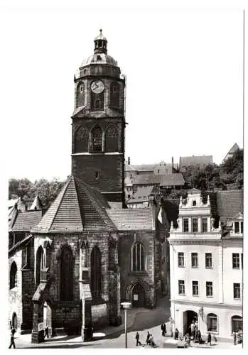 Foto Ak Meissen 1982 Frauenkirche am Markt