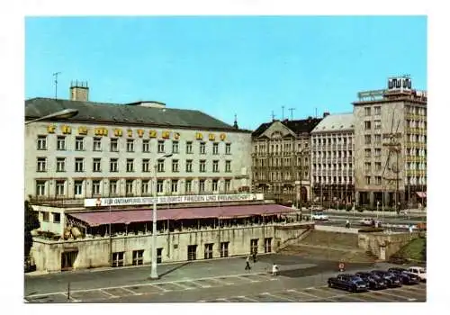 Foto Ak Interhotel Chemnitzer Hof 1974