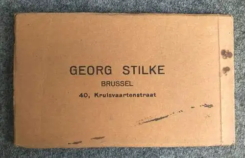 Antwerpen 12 Ansichtskarten Leporello Belgien