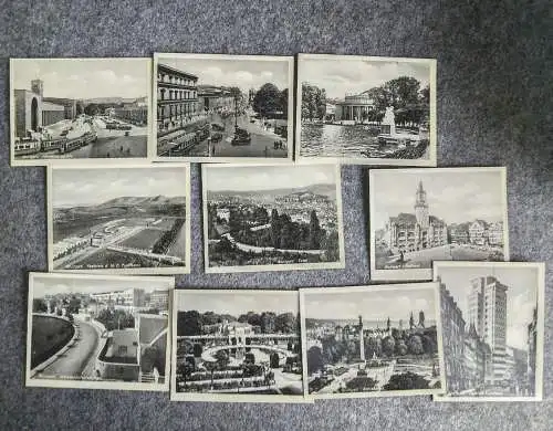 10 Ansichten von Stuttgart Leporello